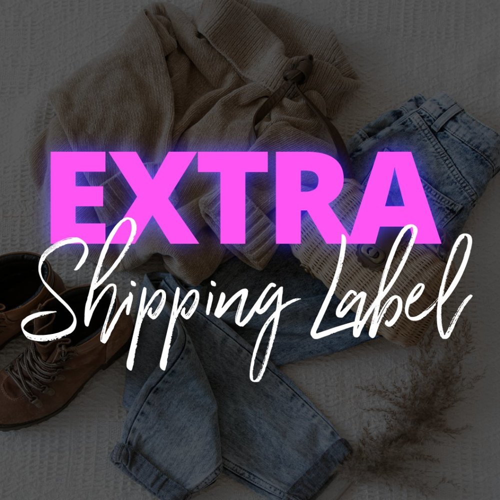 Extra Shipping Label